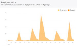 Facebook statistieken Flex Online Marketing
