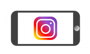 Instagram logo phone