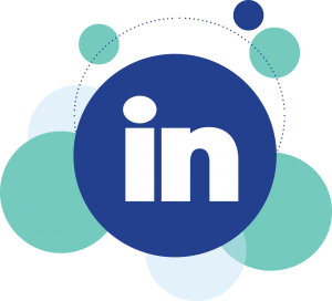 Logo LinkedIn rond